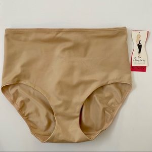 Spanx NWT Slimplicity Nude Shapewear Panties Small
